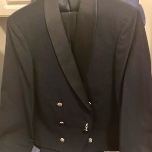 USAF Mens 42R Mess Dress FULL SUIT